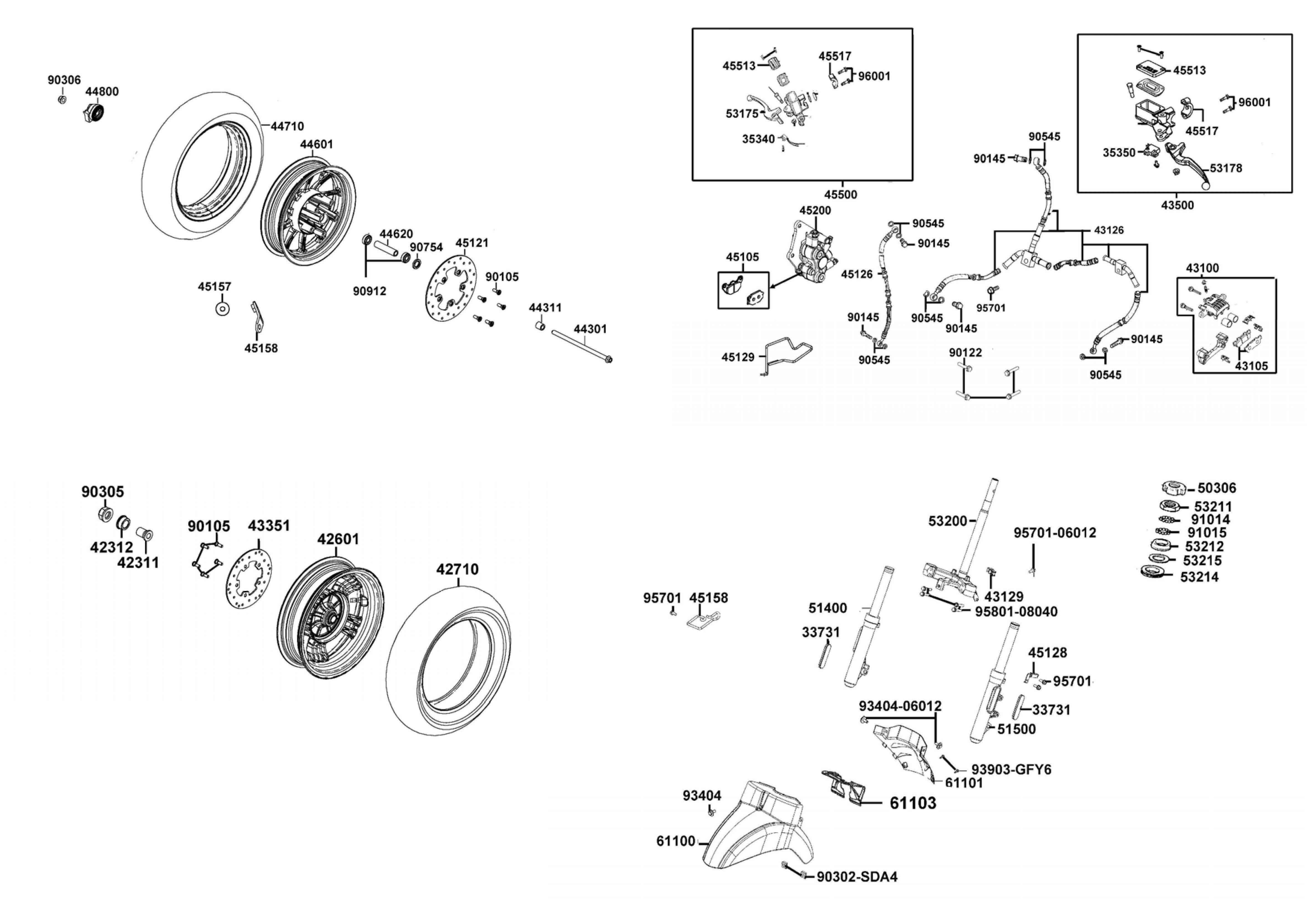 Bromsar - Hjul - Däck