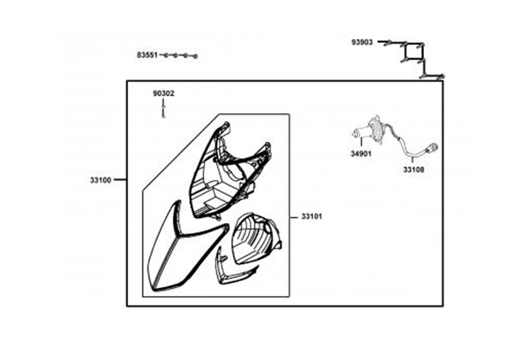 Framlampa - Strålkastare