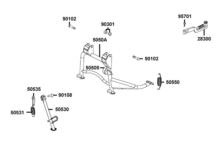 Centralstöd - Sidostöd