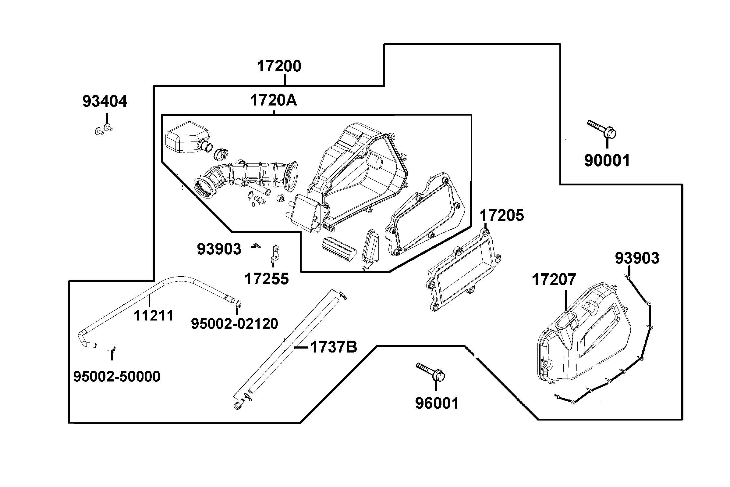 Luftburk - Luftfilter
