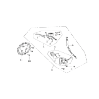 Frambroms - Bromsskiva - Bromsbelägg
