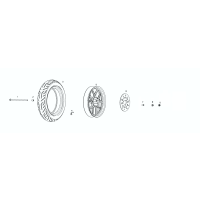 Framhjul - Bromsskiva fram