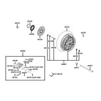 Framhjul - Skivbroms