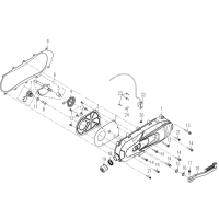 Variatorkåpa - Kickaxel - Kick - Bendixdrev