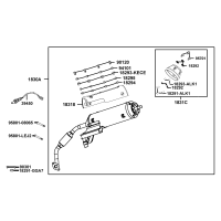Avgassystem - Ljuddämpare - Lambdasond