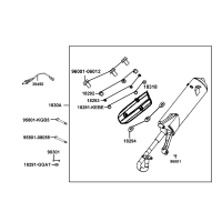 Avgassystem - Ljuddämpare - Lambdasond