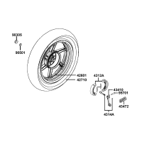 Bakhjul - Bromsbackar