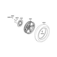 Bakhjul - Bromsskiva - Fälg
