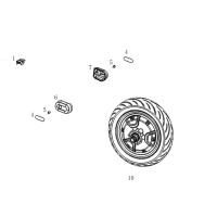 Bakhjul - Motor - Reflexer