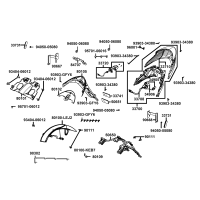 Baklykta - Blinkers bak - Bakskärm
