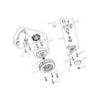 Tändplatta - Oljepump