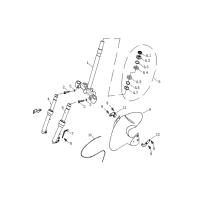 Framgaffel - Stänkskärm