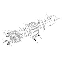 Topplock - Cylinder - Tändstift