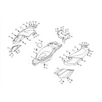 Kåpor bak - sadelfack