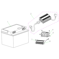Batteri - Laddare - FOC - Konverterare