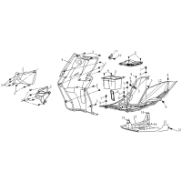 Benskydd - Golv - Batterilucka