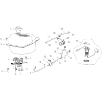 Bränsletank - Bränslepump - Tankgivare