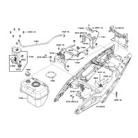 Bränsletank - Tankgivare - Sadellåsmekanismer