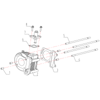 Cylinder - Kedjespännare