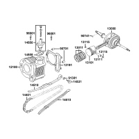 Cylinder - Kolv - Vevparti