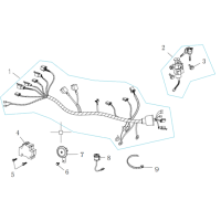 Elsystem - Tändningslås - Huvudströmbrytare