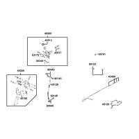 Frambroms - Bromsbelägg - Bromshandtag