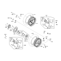 Framhjul - Bromsskivor - Bromsbelägg