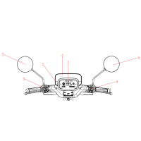 Instrument - Backspeglar - Handtag