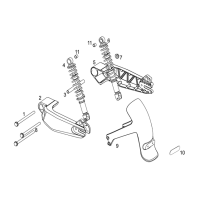 Stötdämpare bak - Sving - Bakskärm