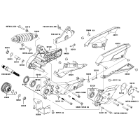 Stötdämpare Bak - Sving - Drivremsblock