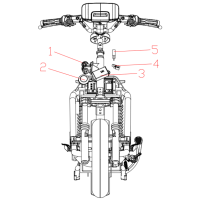 Tändningslåssats - Konverterare - Blinkersrelä - USB-uttag 