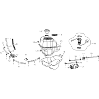 Bränsletank - Bränslekran - Tankgivare