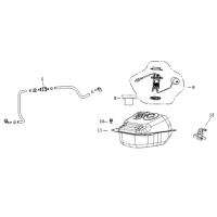 Bränsletank - Bränslepump - Tankgivare