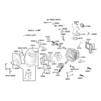 Topplock - Tändstift - Insugsrör