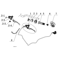 Vänster Switch - Vänster handtag