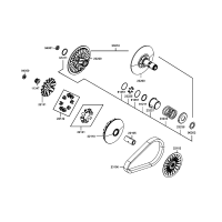 Variator - Variatorrem - Variatorvikter