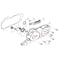 Variatorkåpa - Kick - Kickdrev
