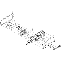 Variatorkåpa - Kick - Bendixdrev